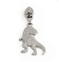 2pc T-Rex Roar #5 Zipper Pull (Silver)