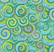 Curly Basket Green
