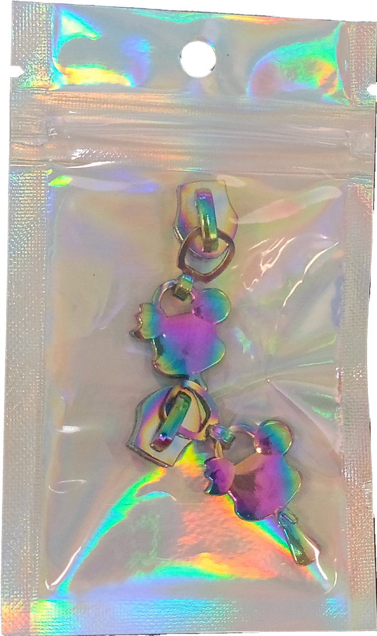 Floral Spool #5 Rainbow zipper pull 2pc Set – classicreations