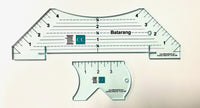 Batarang No Slip Acrylic 2pc Set