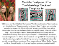 Tumblestrings Block 3pcs template set