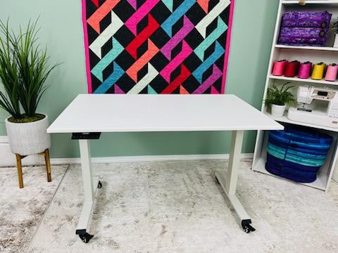 XL Single Tier Adjustable Quilting and Cutting Table