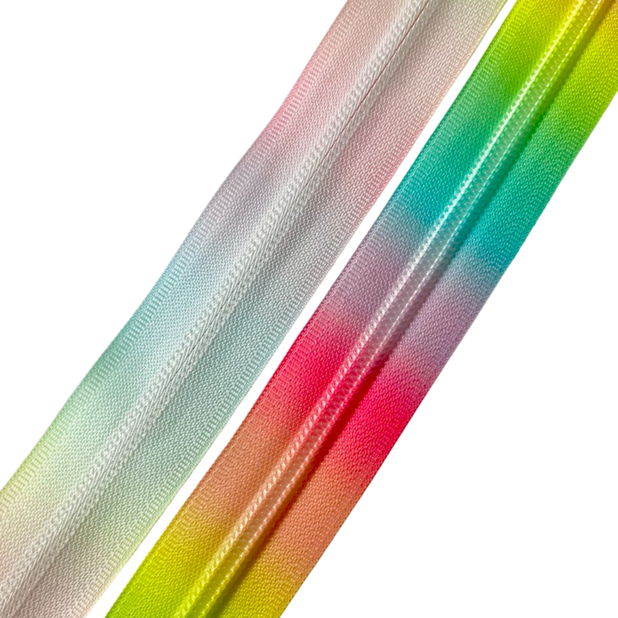 Summer Sorbet Tie-Dye Zipper Tape with #5 coil- 3 Yards