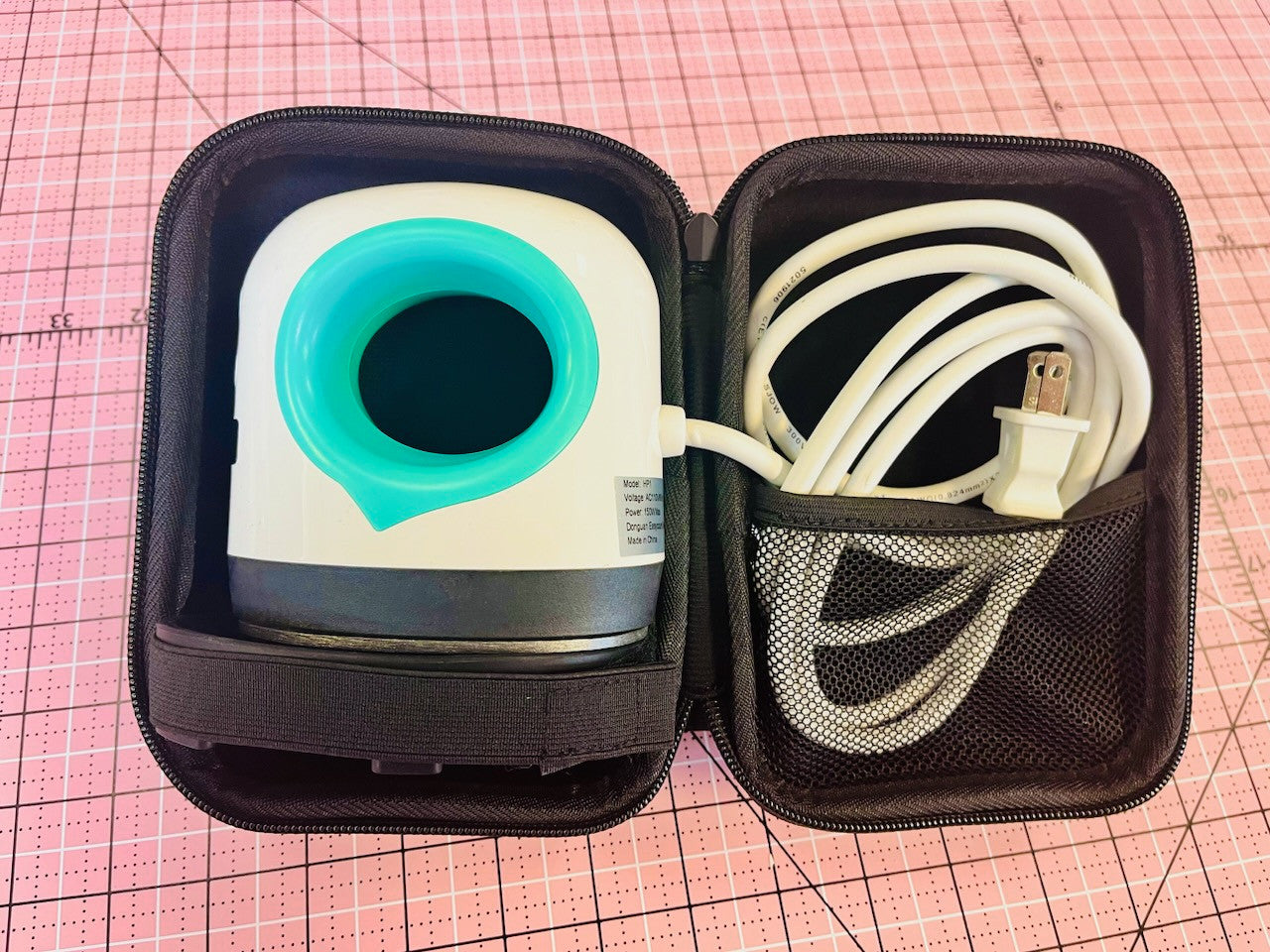Mini Heat Press/iron carry case