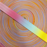 1" Seat Belt Pastel Tye-Dye Webbing 5 yards