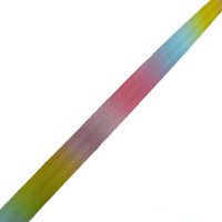 1" Seat Belt Pastel Tye-Dye Webbing 5 yards