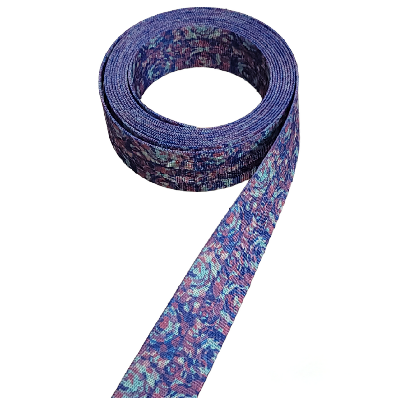 1" Seat Belt Purple Confetti Webbing 5 yards