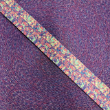 1" Seat Belt Purple Confetti Webbing 5 yards