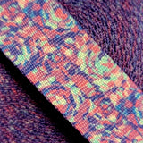 1" Seat Belt Purple Confetti Webbing 5 yards