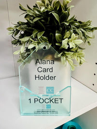 Alana Card Holder Acrylic Template