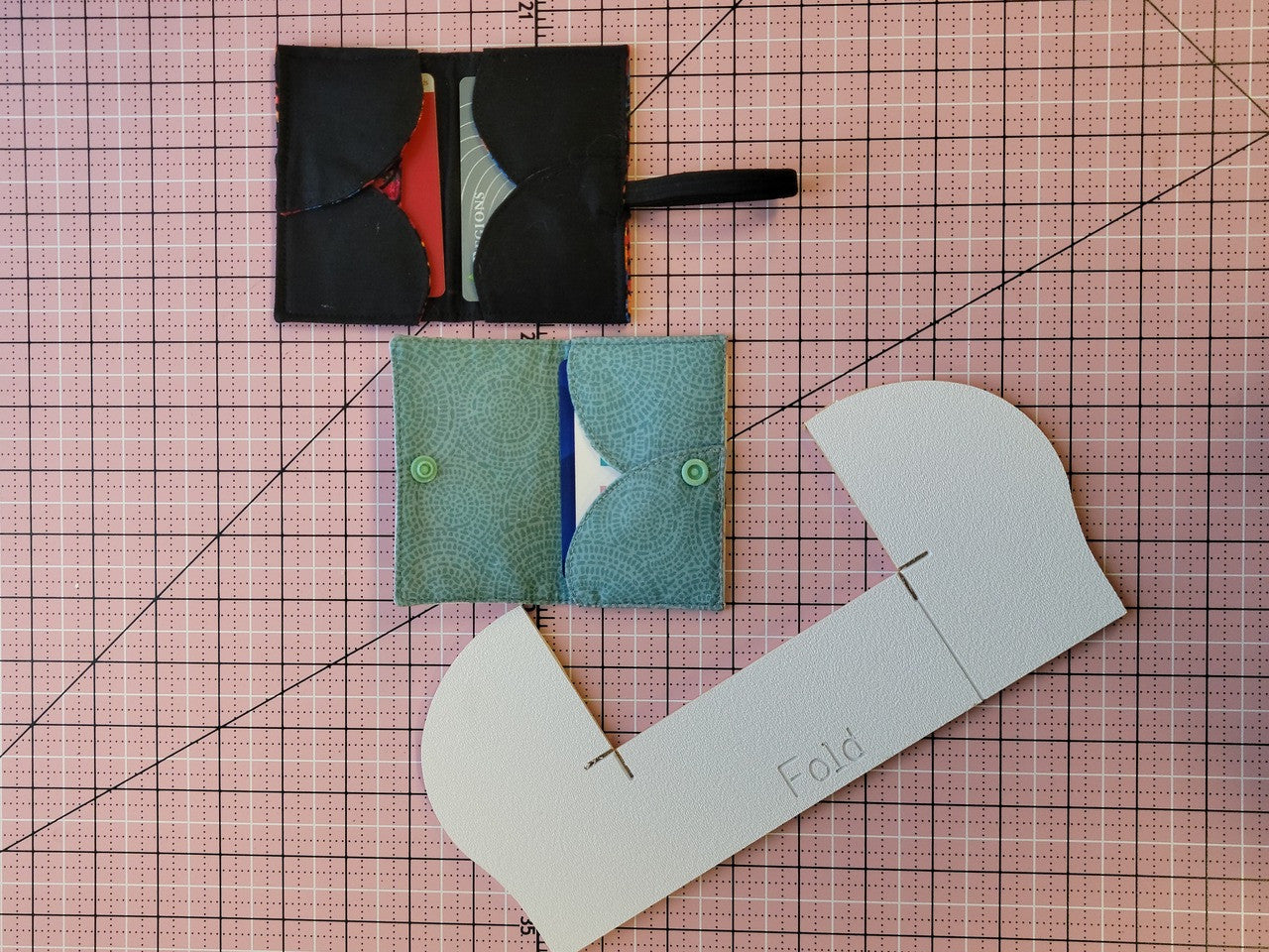 Peekaboo Wallet Template