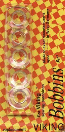 Plastic Bobbins for Viking New Style 5 ct