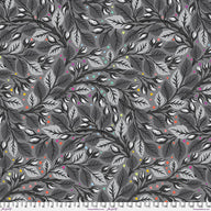 Nip in the Bud in Carbon - 108" Wideback Fabric - Graywork by Tula Pink (Preorder)