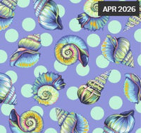 Big Shelly in Marine - 108" Wideback Fabric - Floral Reef by Tula Pink (Preorder)