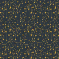 Holly Jolly by Dear Stella : Star Garland Slate STELLA