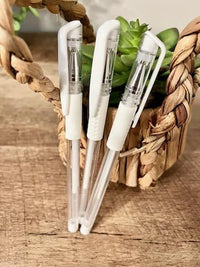 White Fabric Marking Pens (Heat Erase) 3pk
