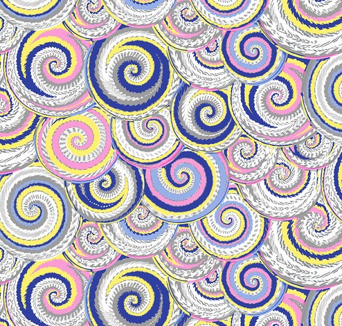 Curly Basket Contrast