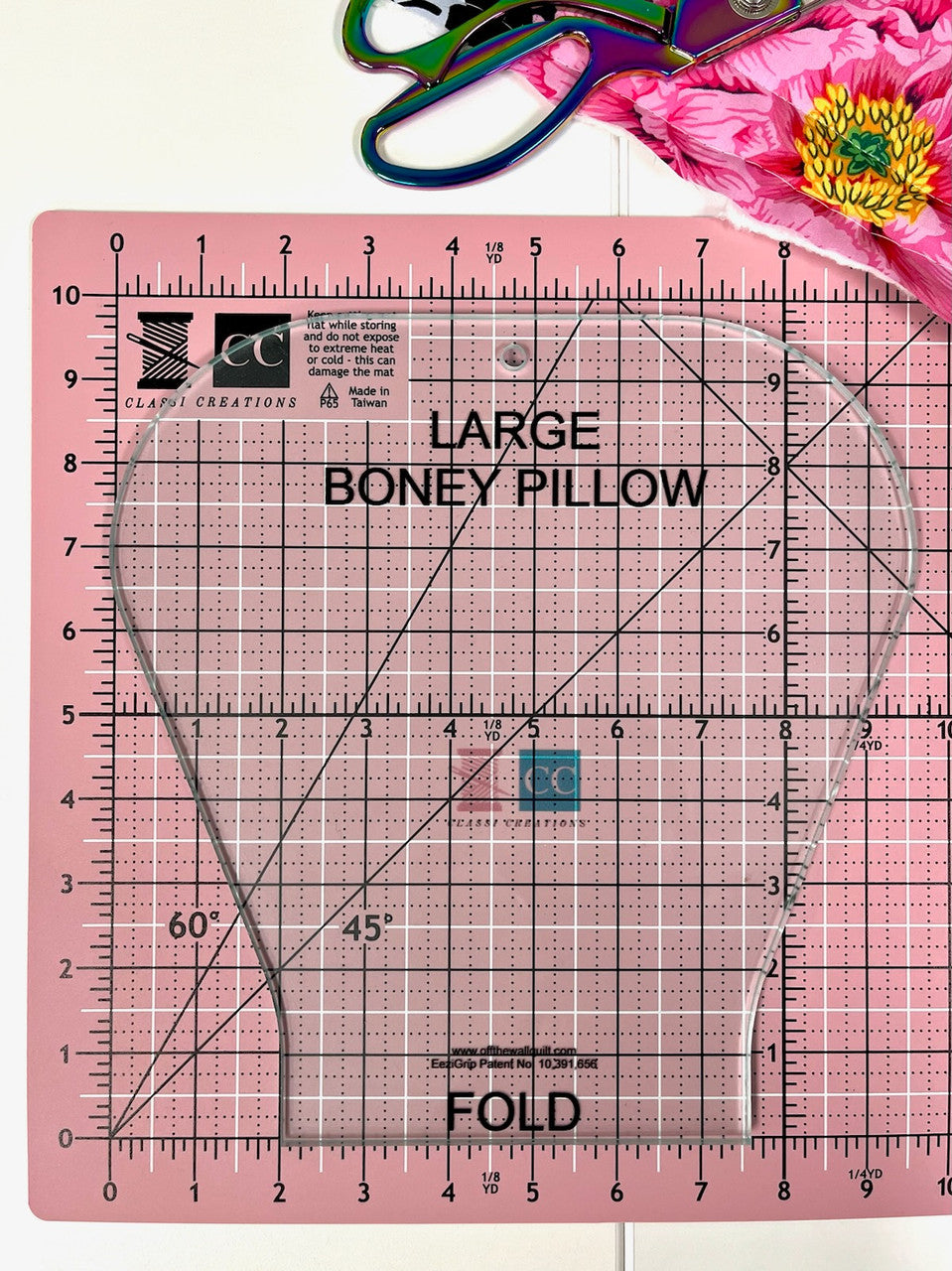 Large Boney Acrylic Grip Template