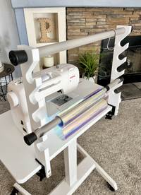 Multi Table Organizer Rack with 32" bars