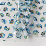 Tula Pink Floral Reef Collection - Lil' Shelly Vinyl 18" x 25" (1/2 yard)