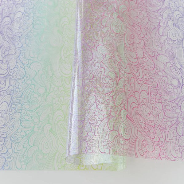 Tula Pink Floral Reef Collection - Making Waves Vinyl 18" x 25" (1/2 YD)