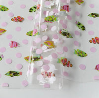 Tula Pink Floral Reef Collection - School Crossing Vinyl 18" x 25" (1/2 YD)