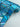 Geometric vinyl 19" x 47" (blue)
