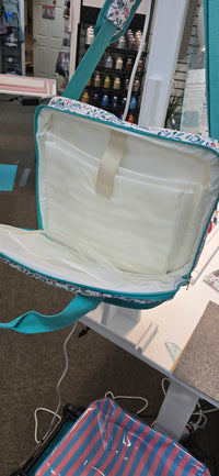 Floral Fabric Organizer Tote