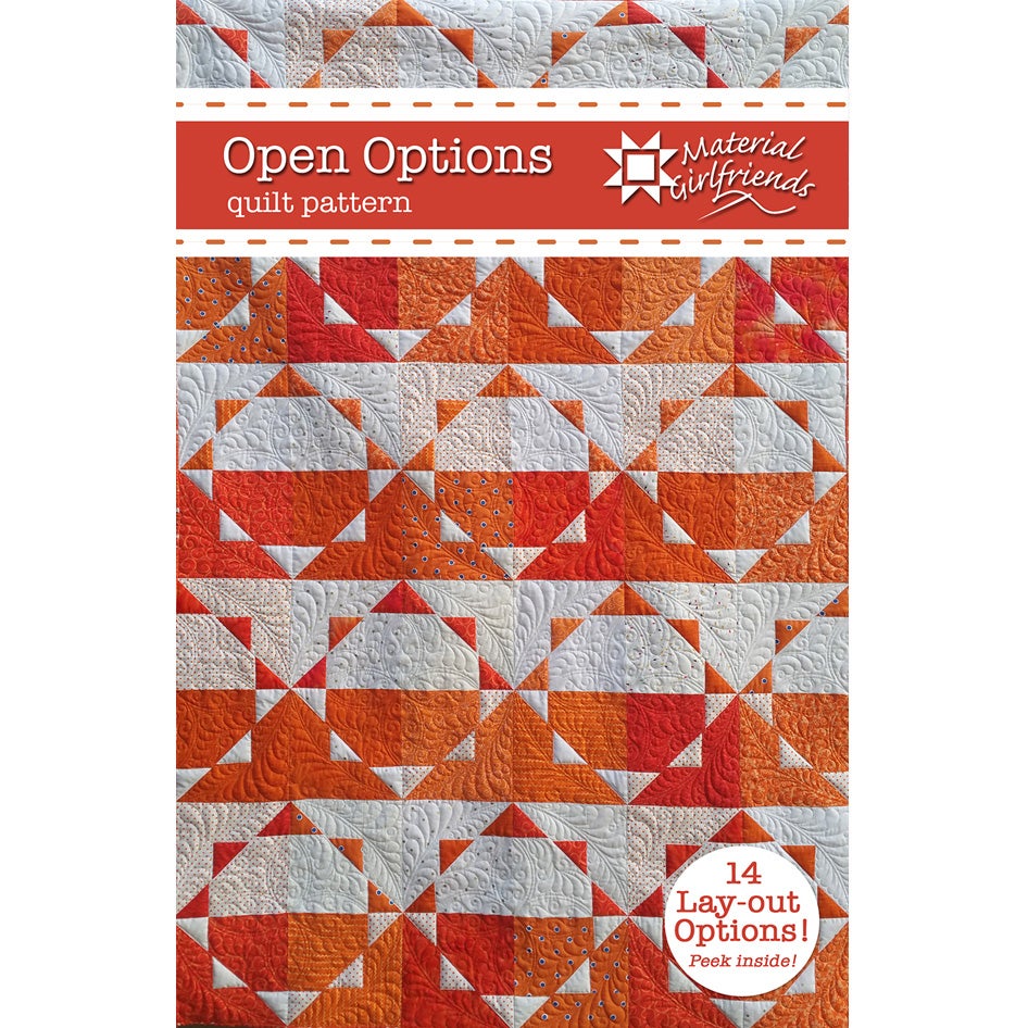 Open Options (Layer Cake Friendly Quilt Pattern) by Material Girlfriends