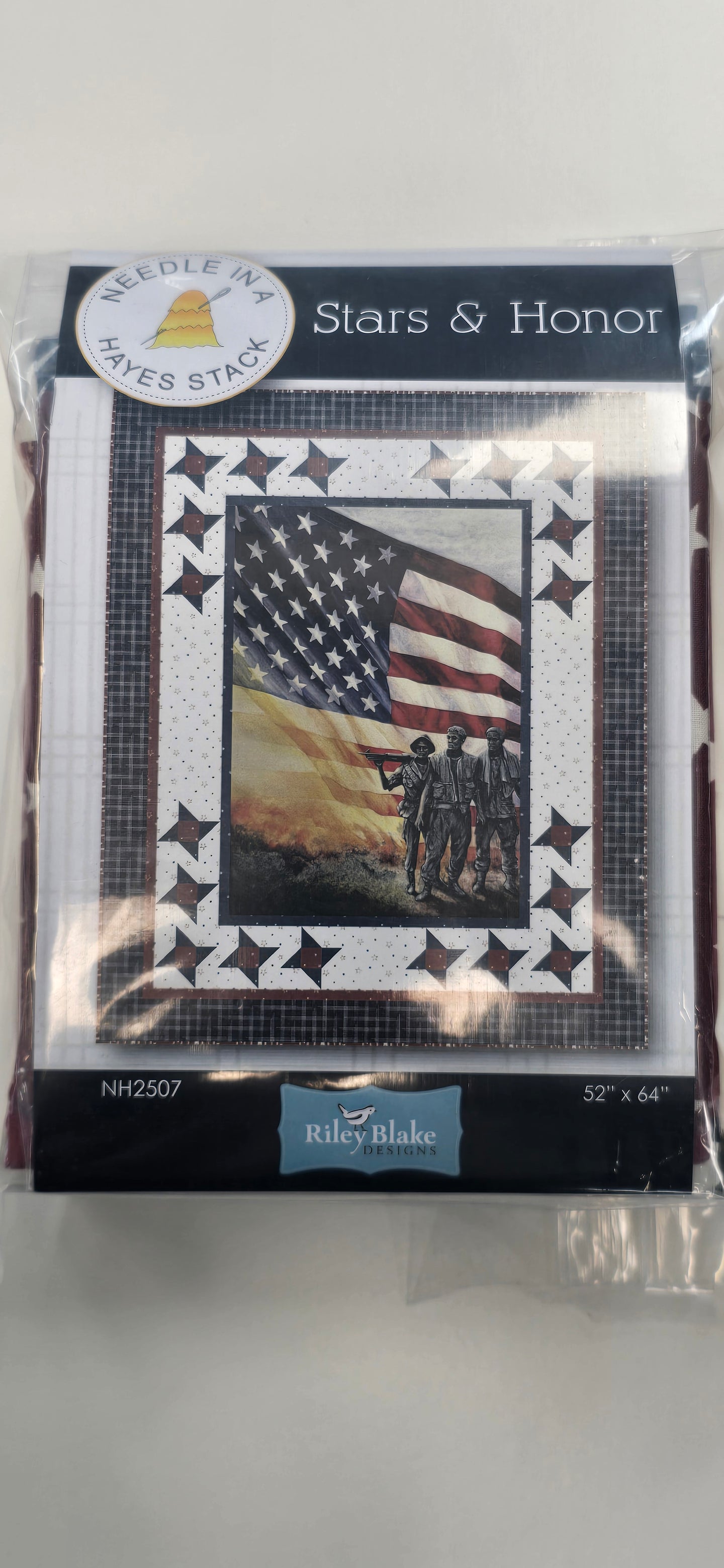Stars and Honor Fabric Kit with Eagle Panel (Not Soldier)