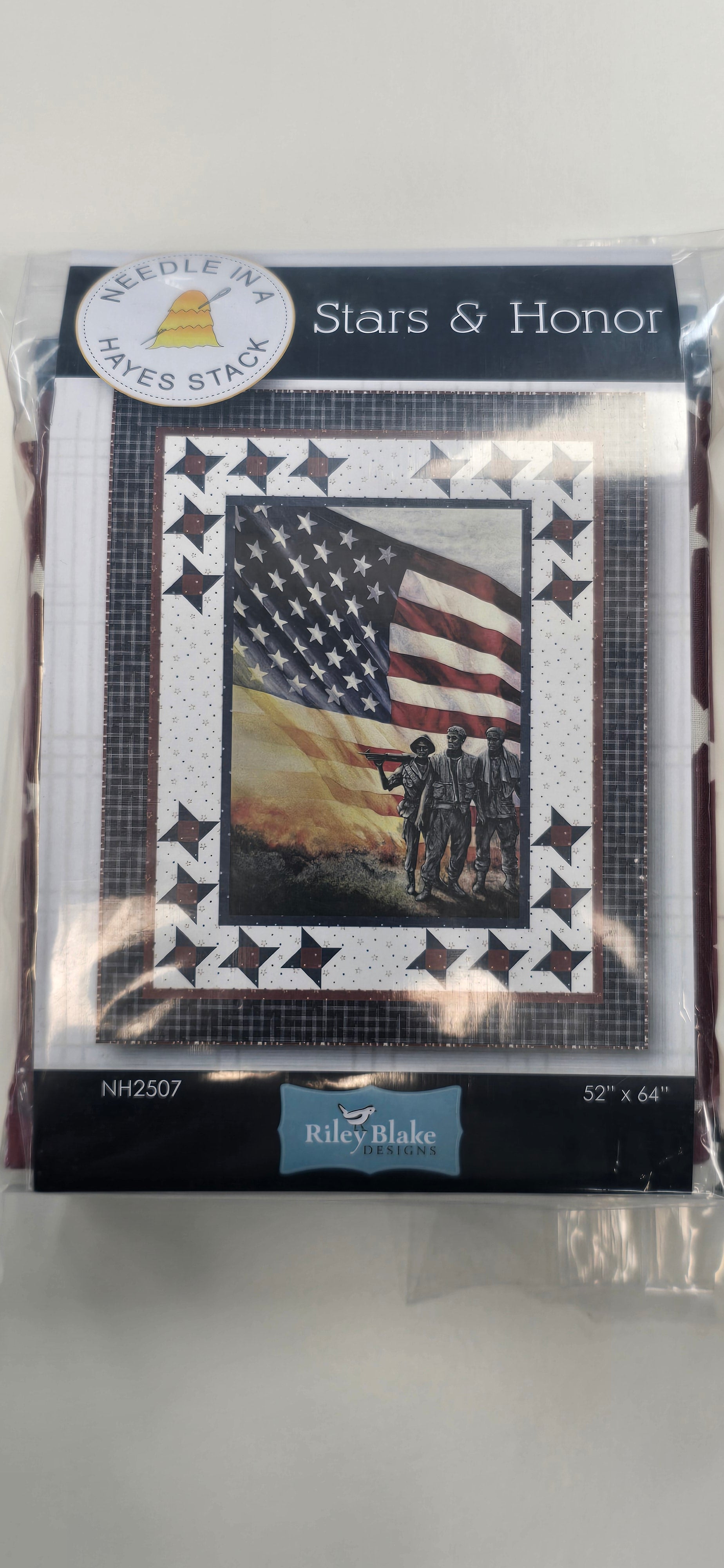 Stars and Honor Fabric Kit with Eagle Panel (Not Soldier)