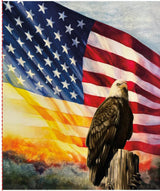 Stars and Honor Fabric Kit with Eagle Panel (Not Soldier)