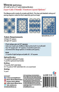 Wowza Pattern