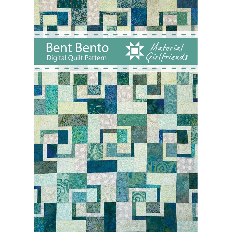 Bent Bento Pattern (Layer Cake Friendly) by Material Girlfriends