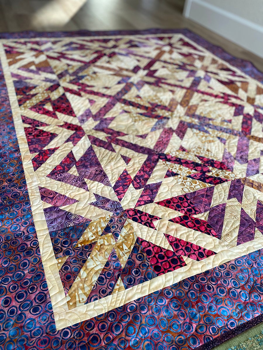 Stellar Magic Pattern (Layer Cake Friendly) by Material Girlfriends