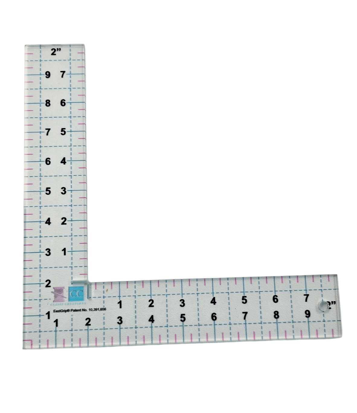 Square it up, Box it up Acrylic Grip Template 10"