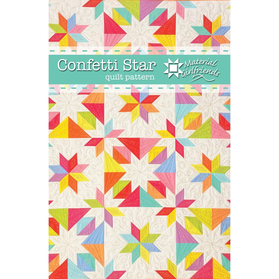 Confetti Star Pattern (Layer Cake Friendly) by Material Girlfriends