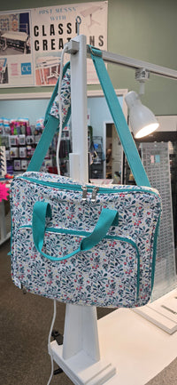 Floral Fabric Organizer Tote