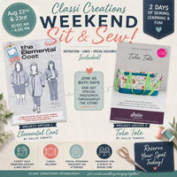 SIT & SEW WITH HEATHER AND BECKY (AUG 22-23)